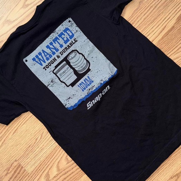 Other - Snap-On "Wanted 10mm" Graphic Tee — Men's Medium Funny mechanic tee